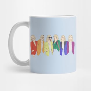 Cate Blanchett - Rainbow Pride Flag Mug